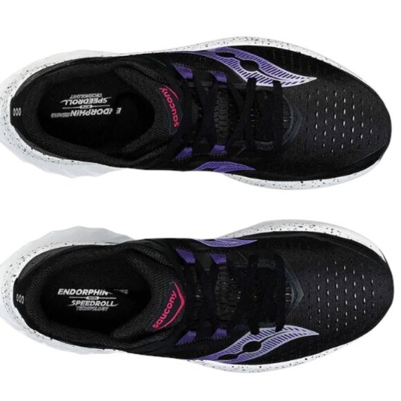 Womens Saucony Endorphin Speed 4 Black Running Shoes Size 6 S10940-100 (NEW) - Picture 6 of 7